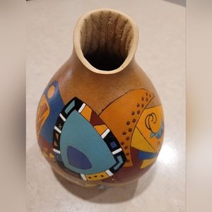 8" Southwest Decorative Gourd